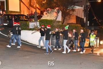 Papá Noel visita de sorpresa Lomo Magullo (Telde)/Francisco Javier Santana.